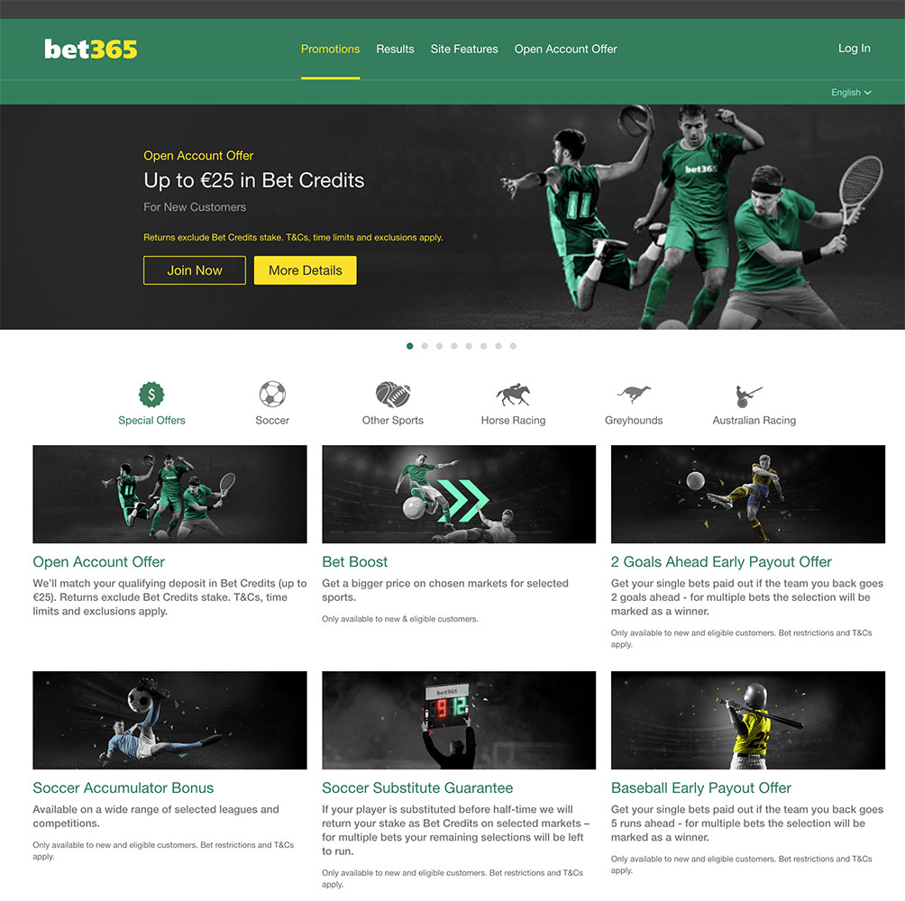 Bet365 promocije