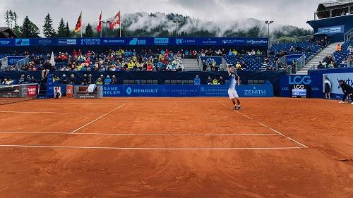 Tenis v Gstaadu